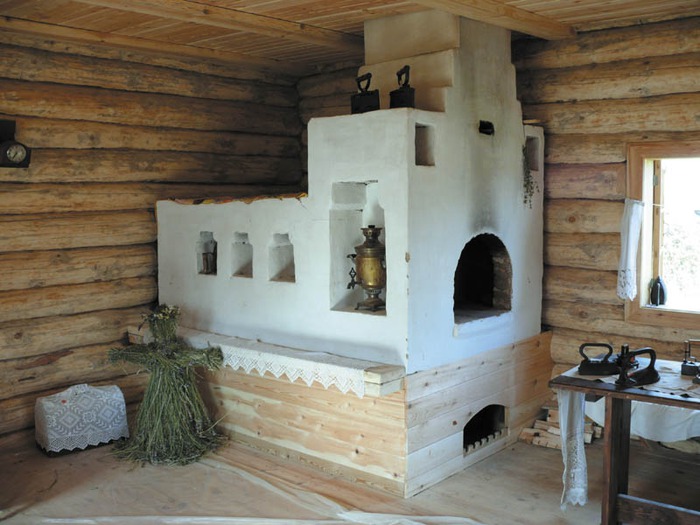 Отопление деревенского домика